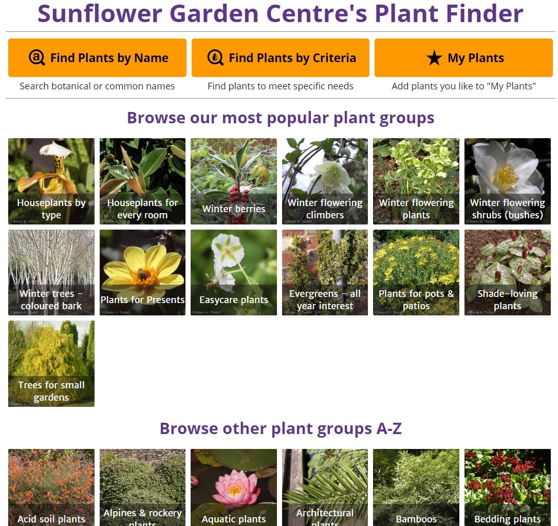 Joy of Plants Plant Finder screenshot
